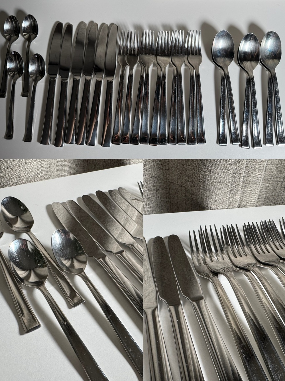 Villeroy & Boch 18/10 Stainless Flatware Lot 26 Pieces